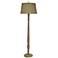 Natural Light July Jubilee Floor Lamp with Linen Shade