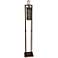 Crestview Collection Gibson Copper and Iron Floor Lamp