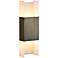 Cerno Ansa 15 1/2" High Distressed Brass LED Wall Sconce