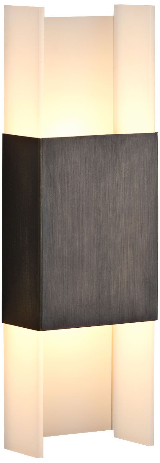 Cerno Ansa 15 1/2" High Oiled Bronze LED Wall Sconce