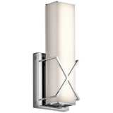Kichler Trinsic 12&quot; High Chrome LED Wall Sconce