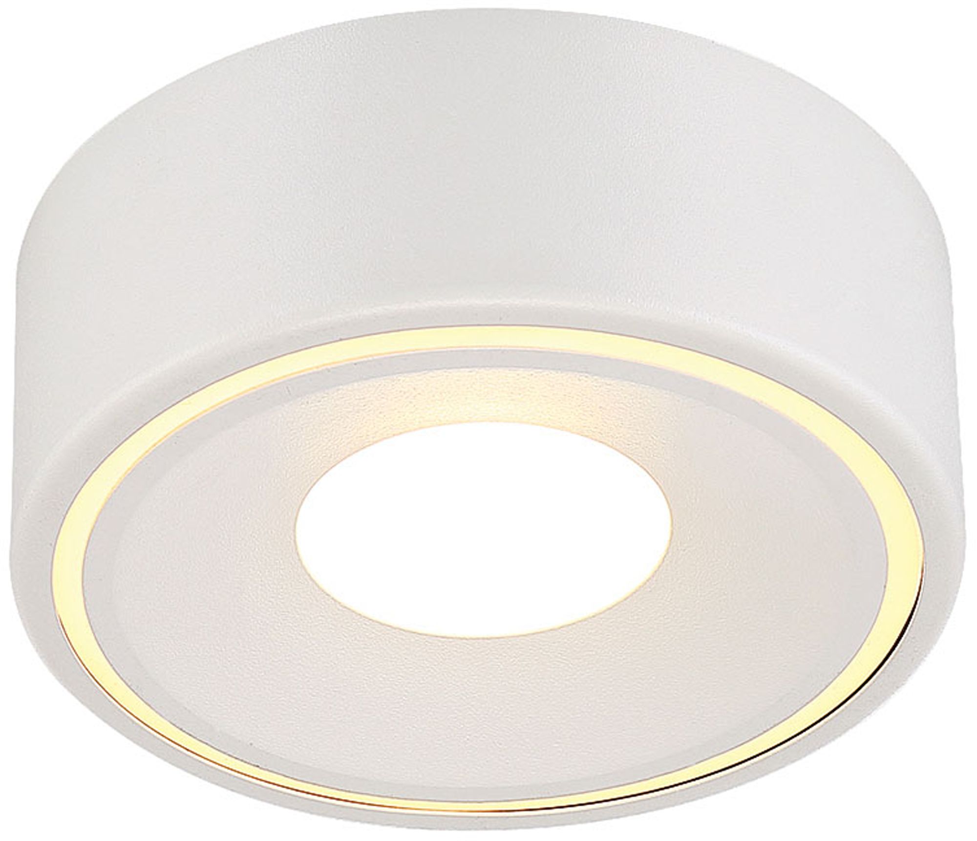 Eurofase Stavro 6" Wide White 1-Light LED Ceiling Light