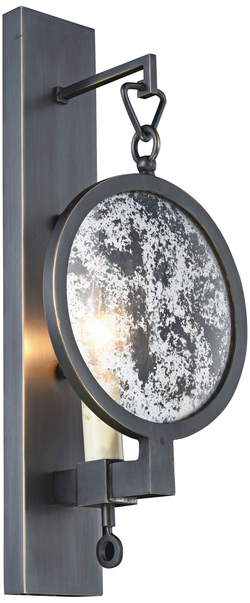 Twilight 14" High Bronze 1-Light Wall Sconce