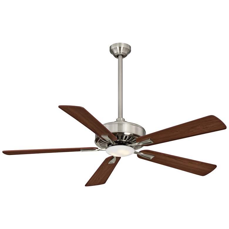 Image 2 52" Minka Aire Contractor Nickel - Maple LED Ceiling Fan