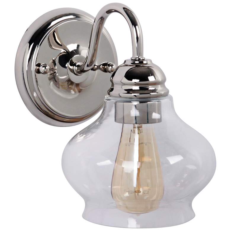 Craftmade Yorktown 8 3/4&quot; High Polished Nickel Wall Sconce
