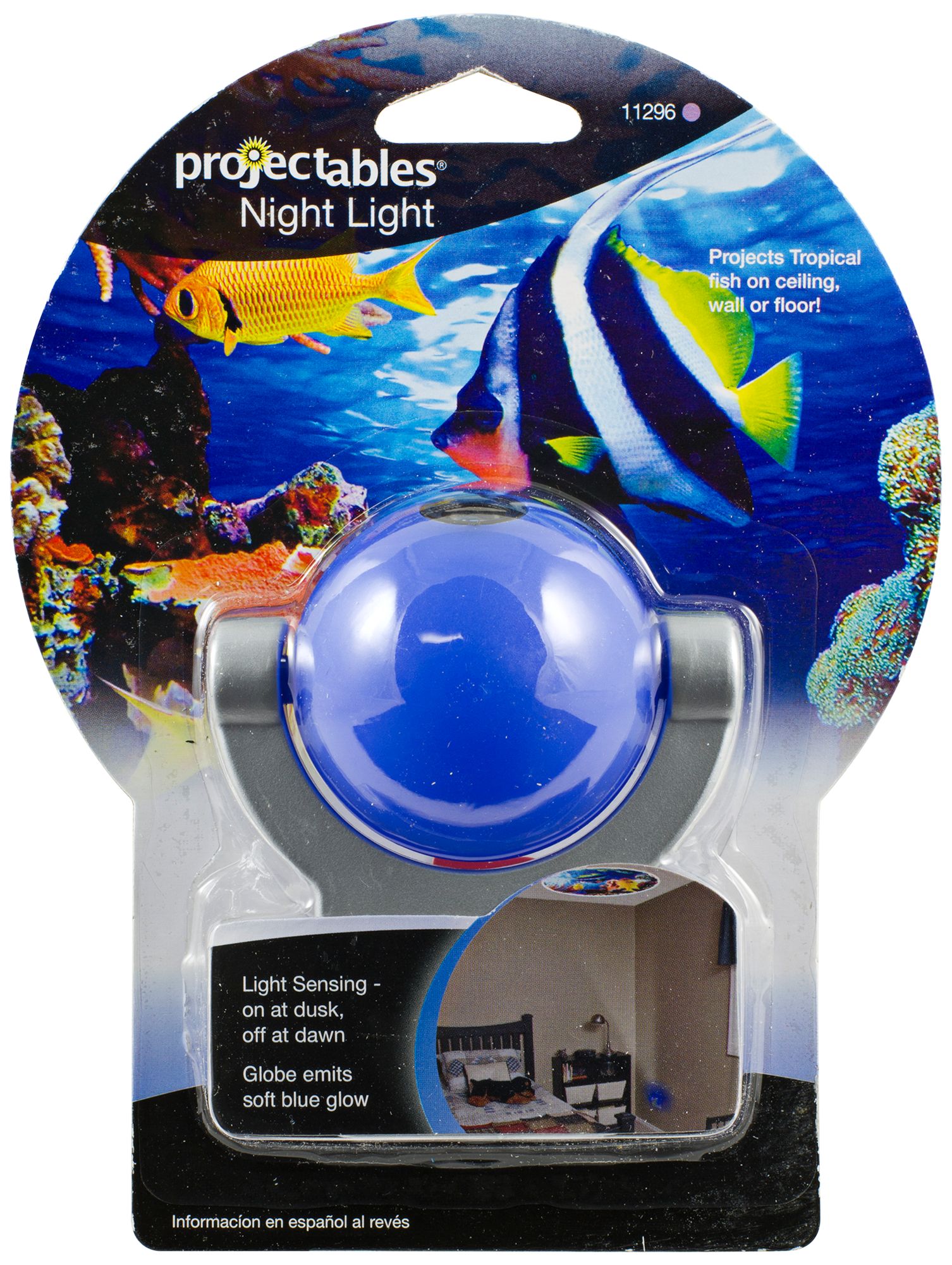 Projectable Blue Fish LED Night Light
