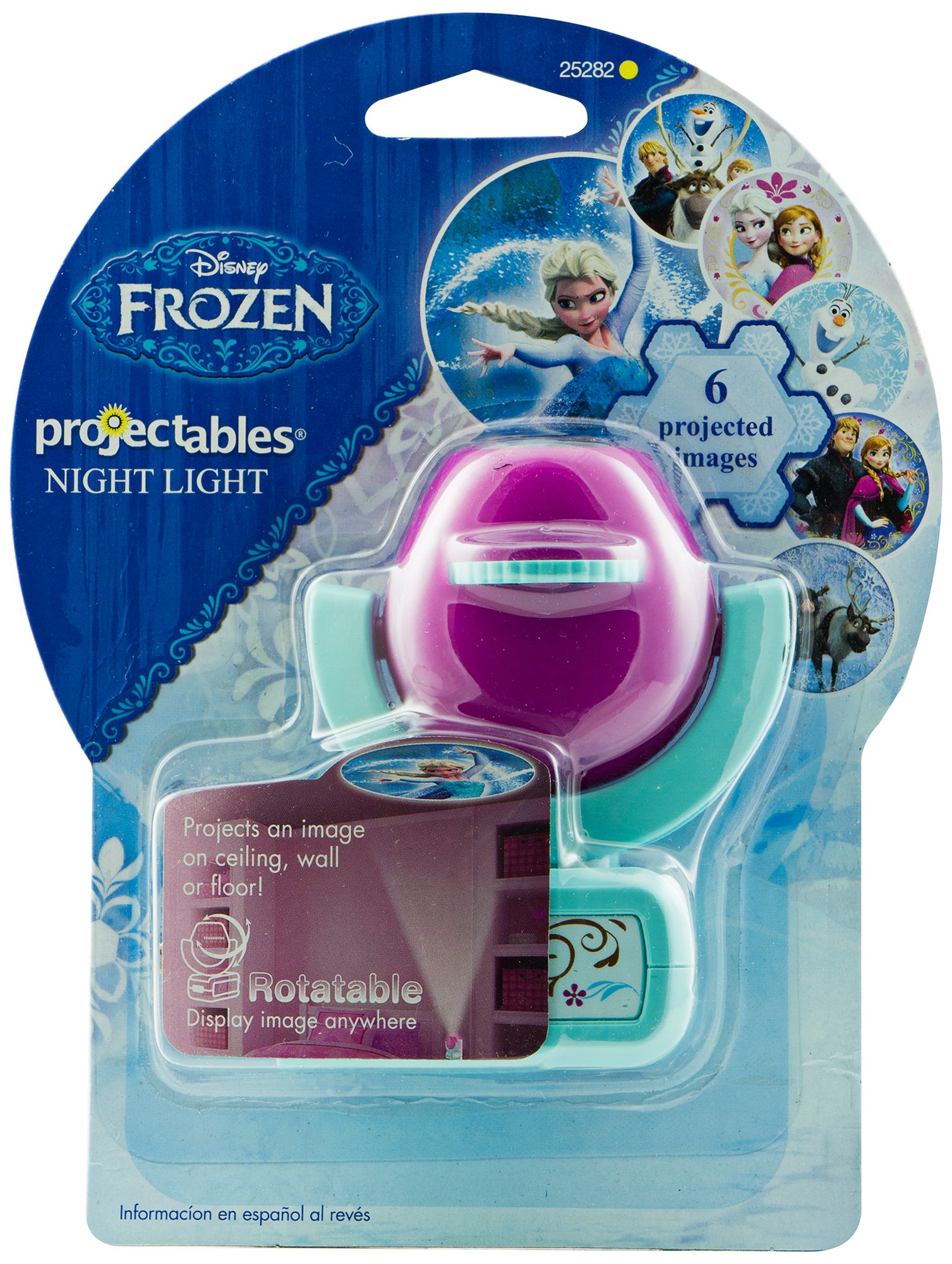 Projectable Six Image Disney Frozen LED Night Light 9G201 Lamps Plus