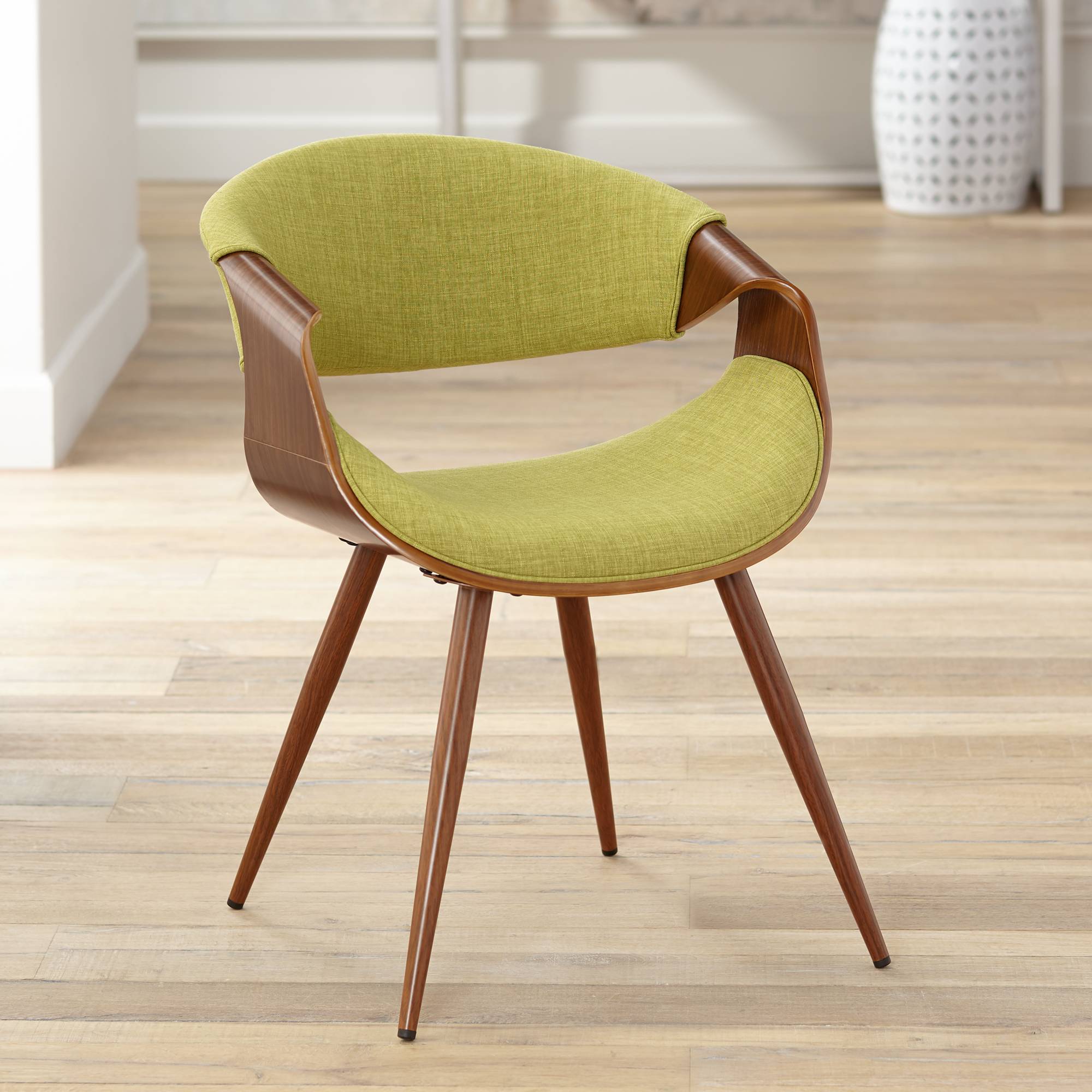 Butterfly Green Fabric Side Chair | eBay