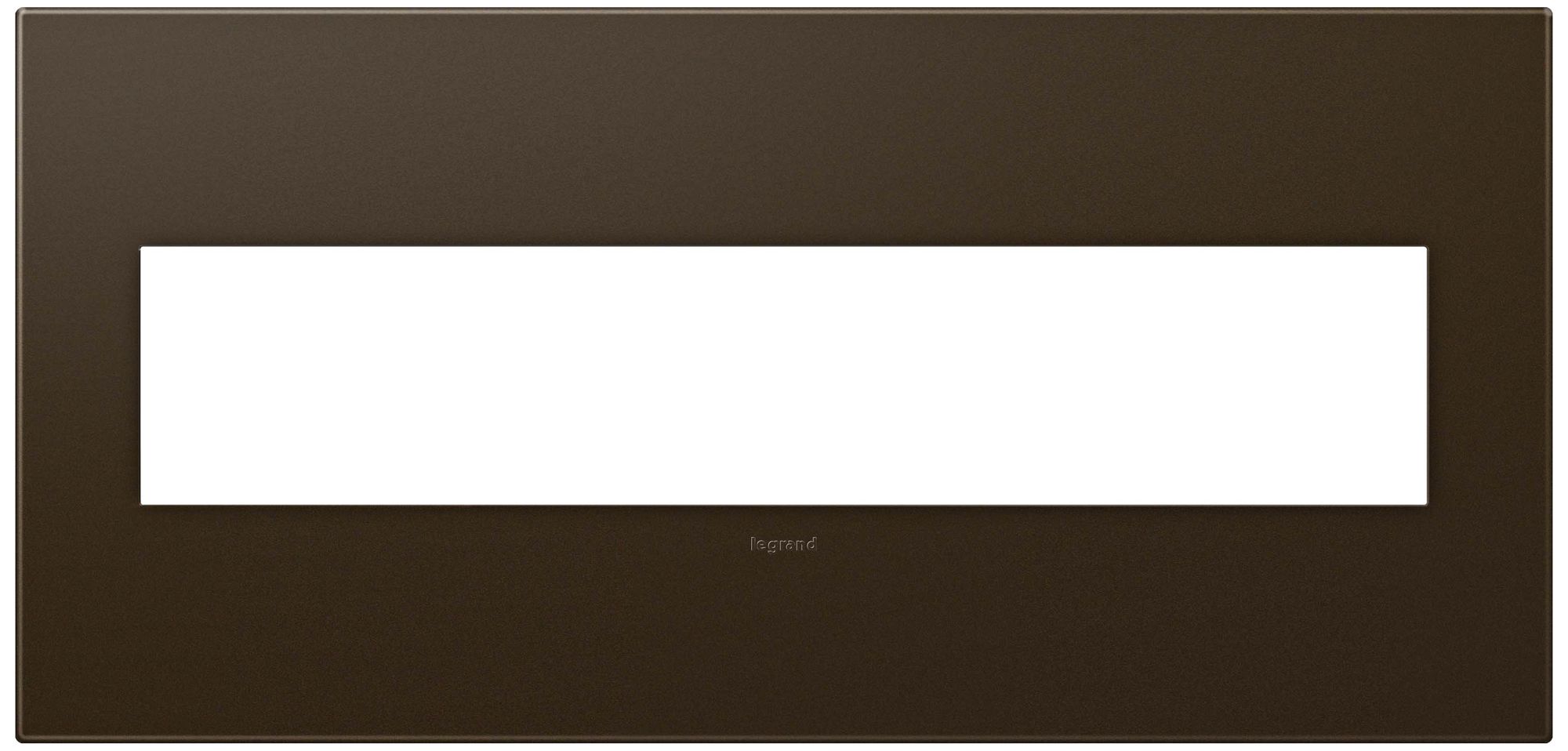 adorne® Bronze 5-Gang Snap-On Wall Plate