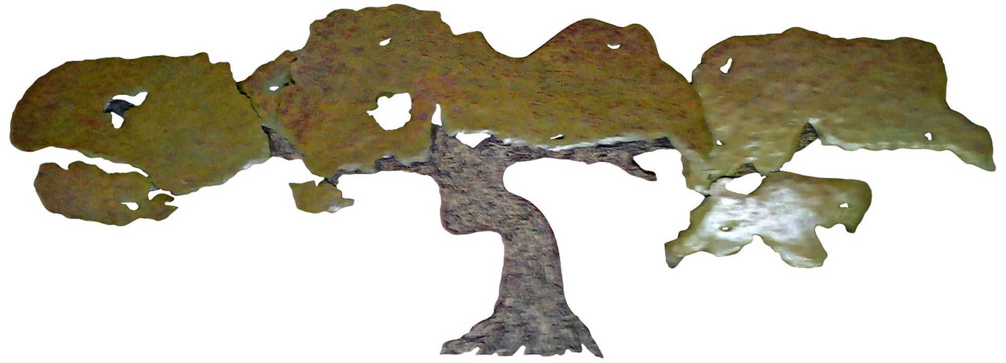 Bodhi Tree 42 1/2" Wide Metal Wall Art