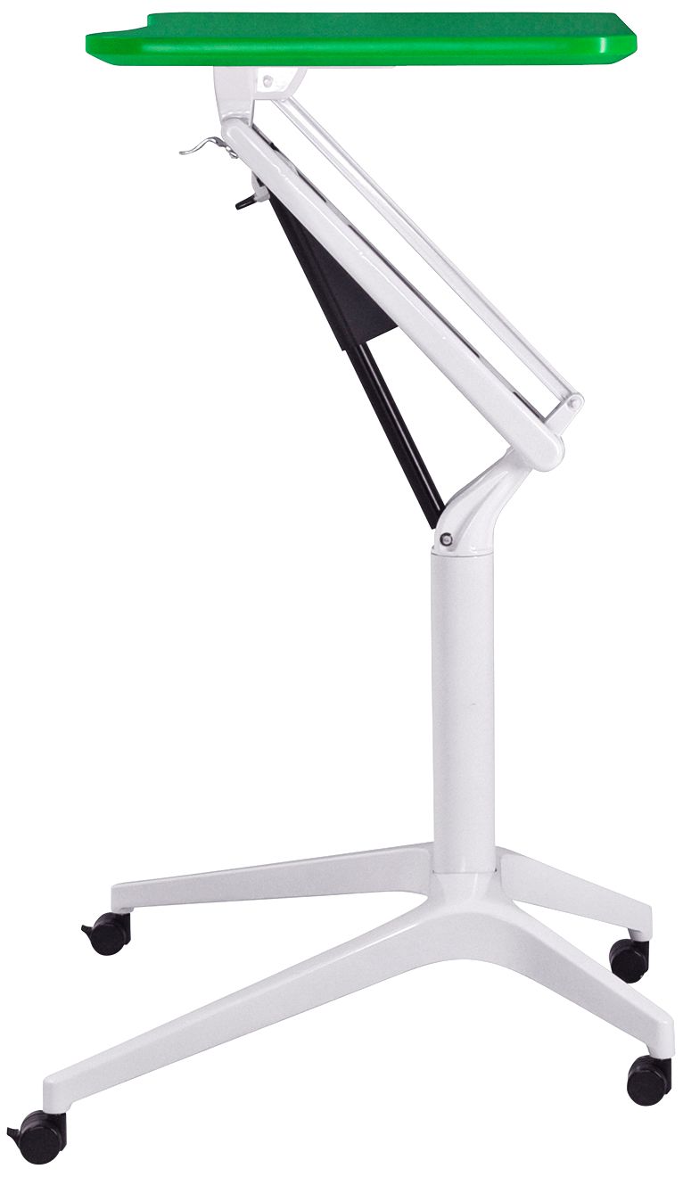 201 Collection 27 1/2" Wide Green Adjustable Laptop Desk