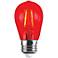 40W Equivalent Tesler Red 4W LED Dimmable Bulb