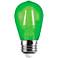 40W Equivalent 4W LED Dimmable Green Light Bulb