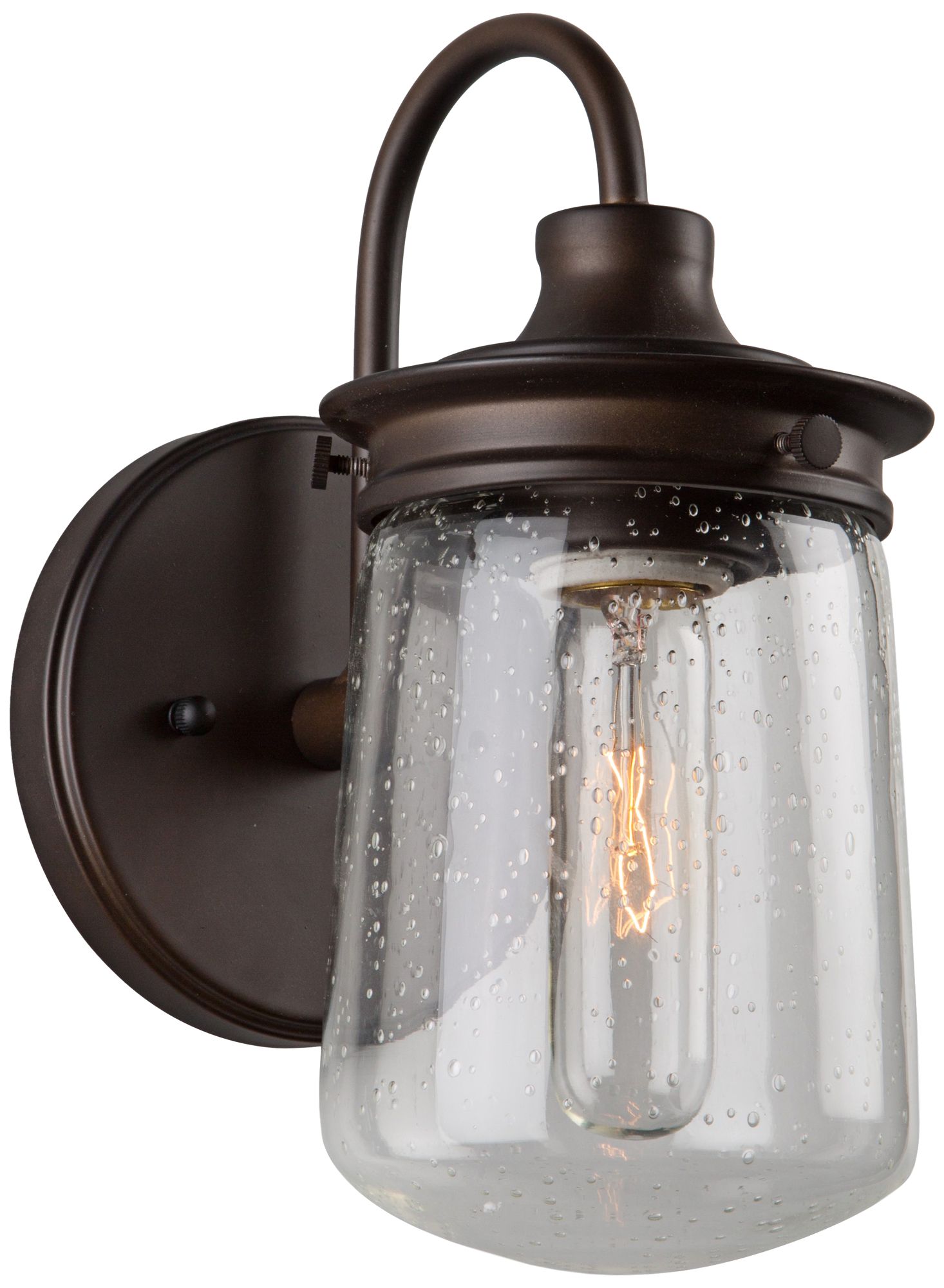 Artcraft Nostalgia 10" High Oil Rubbed Bronze Wall Sconce