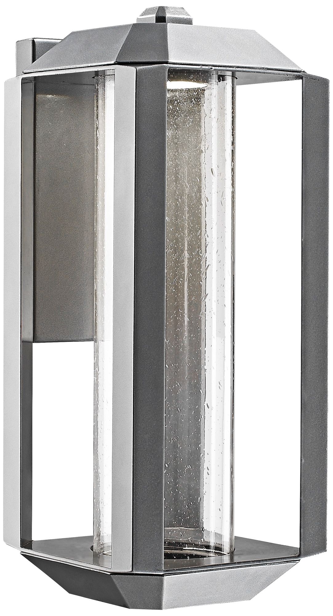 Artcraft Wexford 17" High Silver Leaf LED Outdoor Wall Light