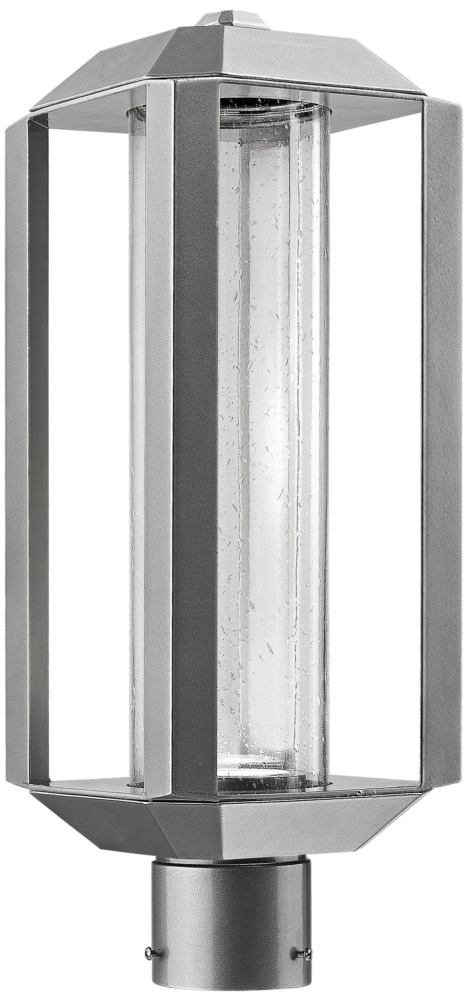 Artcraft Wexford 19 3/4"H Silver Leaf LED Outdoor Post Light