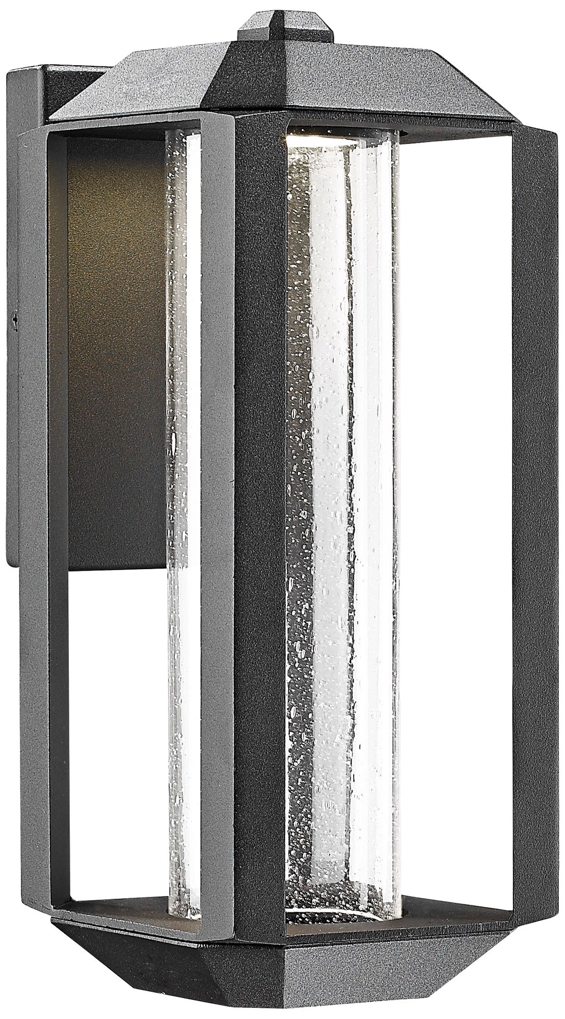 Artcraft Wexford 13 1/2" High Black LED Outdoor Wall Light