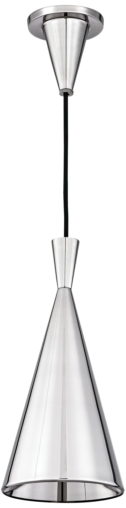 Hudson Valley Ovid 6 1/2" Wide Polished Nickel Mini Pendant