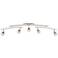 Pro Track Quincy 5-Light Chrome LED Swing Arm Track Fixture
