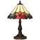 Robert Louis Tiffany 17 1/2" High Dyann Flower Table Lamp