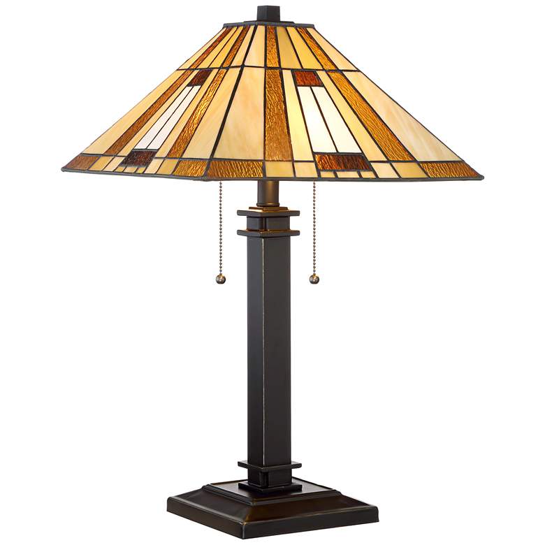 Robert Louis Tiffany Giselle Mission Table Lamp