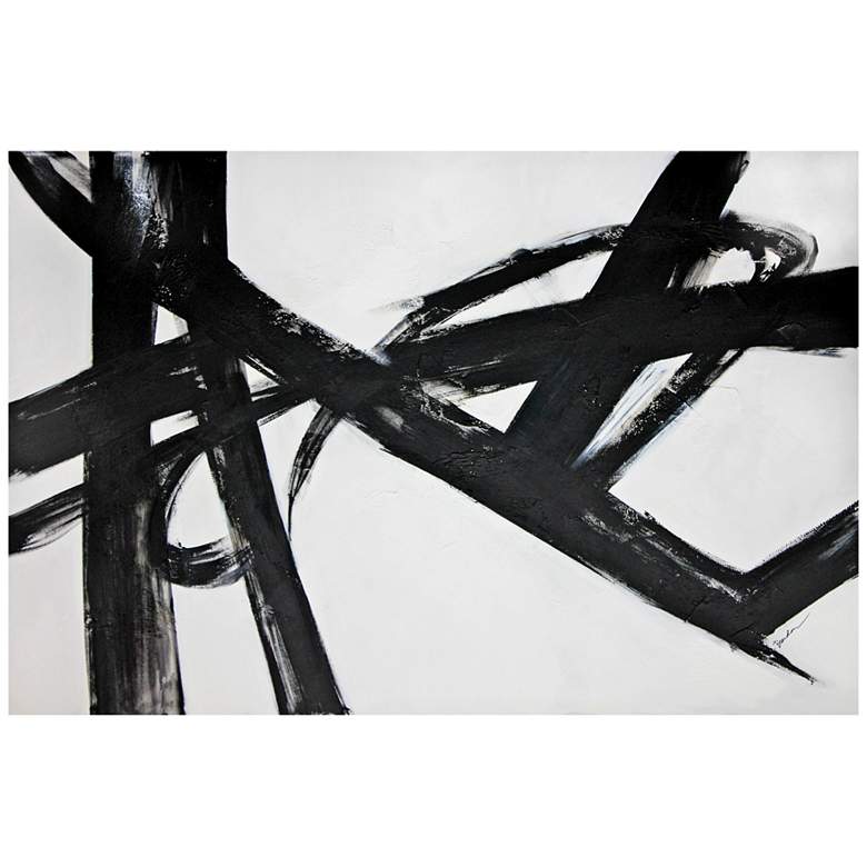 Equinox In Black And White >> Equinox 36 Wide Black And White Abstract Canvas Wall Art 9j799 Equinox In Black And White >> Equinox 36 Wide Black And White Abstract Canvas Wall Art 9j799