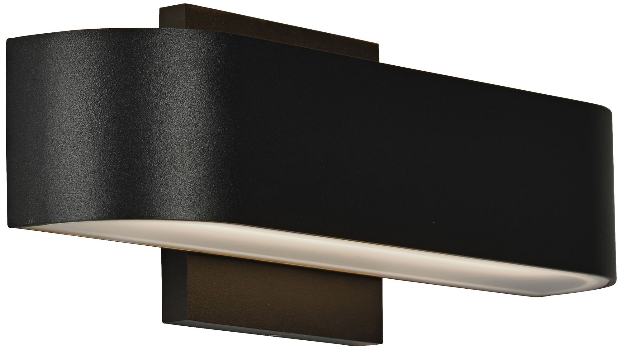 Montreal 2 1/2" High Black 2-Light LED Outdoor Wall Light