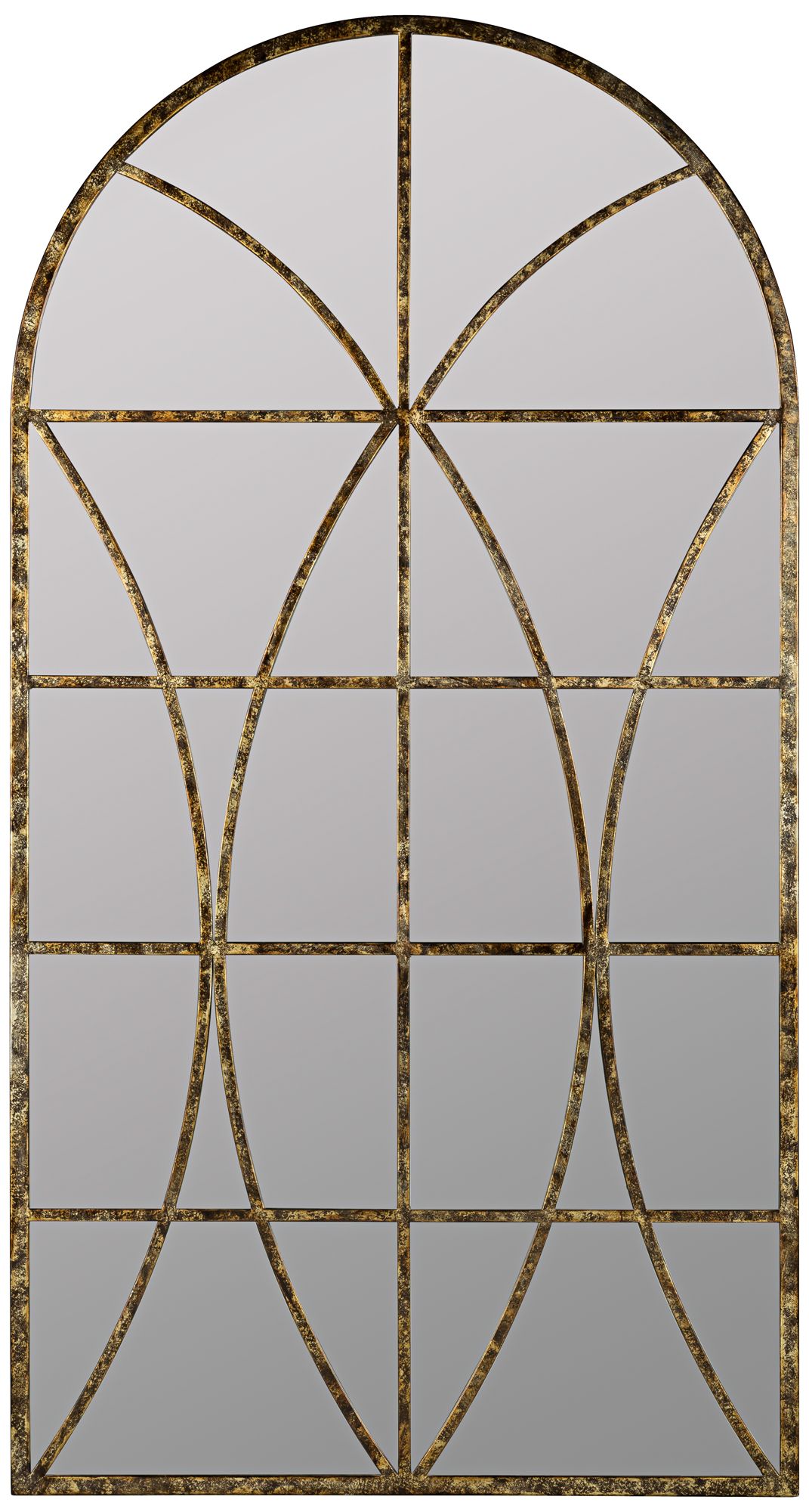 Jarmo Aged Gold 31 1/2" x 59" Decorative Wall Mirror