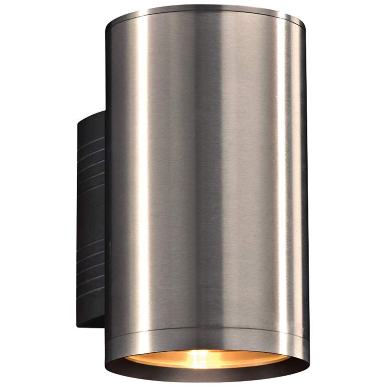 Marco 8 3/4&quot; High Brushed Aluminum LED Outdoor Wall Light
