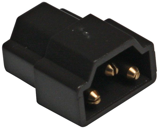 Complete Black Under Cabinet Light Inline Connector