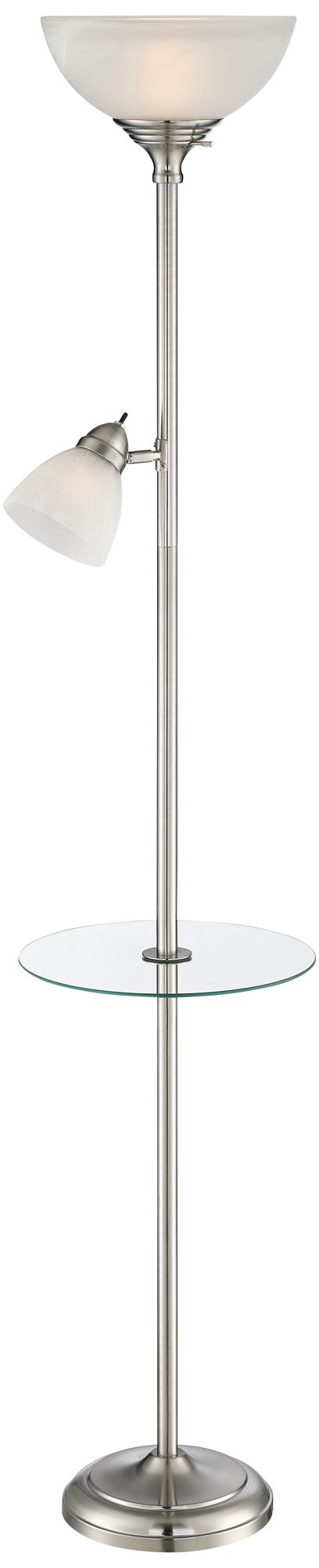 torchiere floor lamp with table