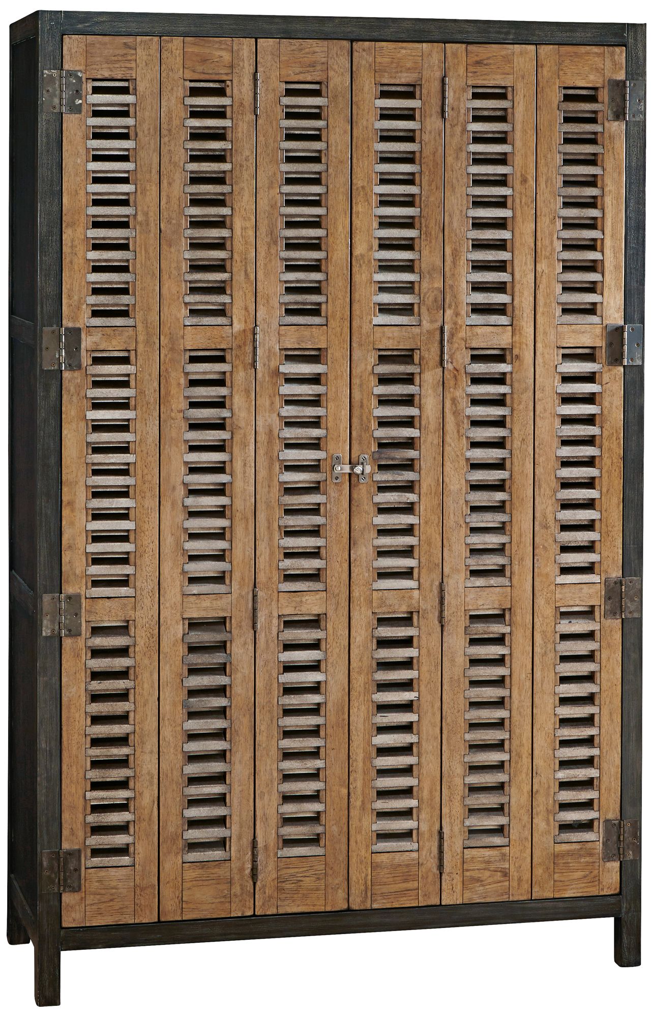 Moderne Muse 49" Wide Libations Bottle and Wine Cabinet