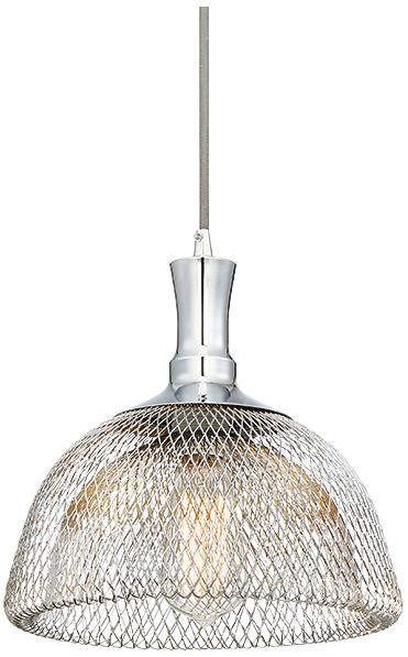 Eurofase Filo 10" Wide Chrome Mini Pendant