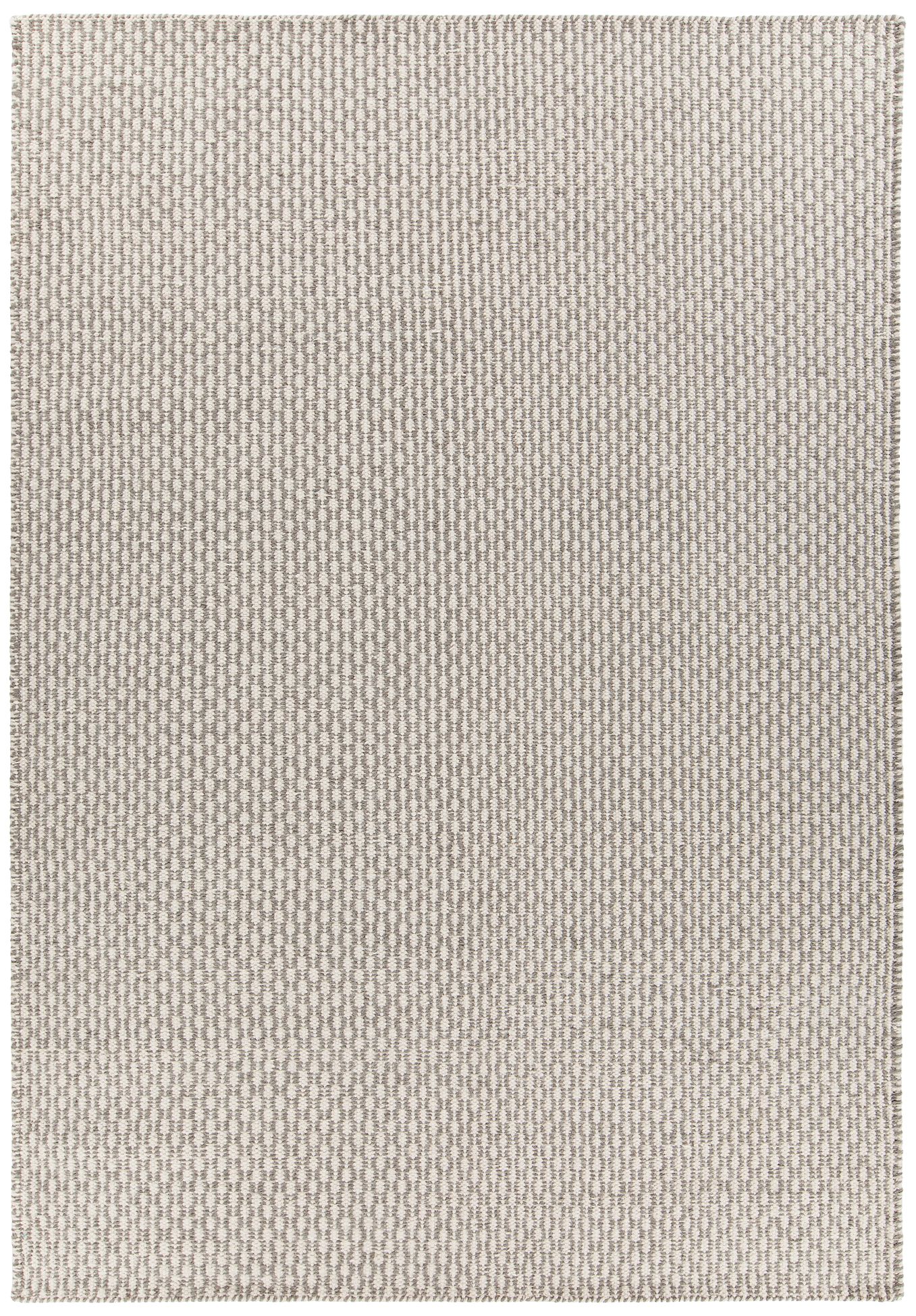 Chandra Bristol Gray and White Wool Area Rug