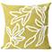 Visions I Windsor Lime 20" Throw Indoor-Outdoor Pillow