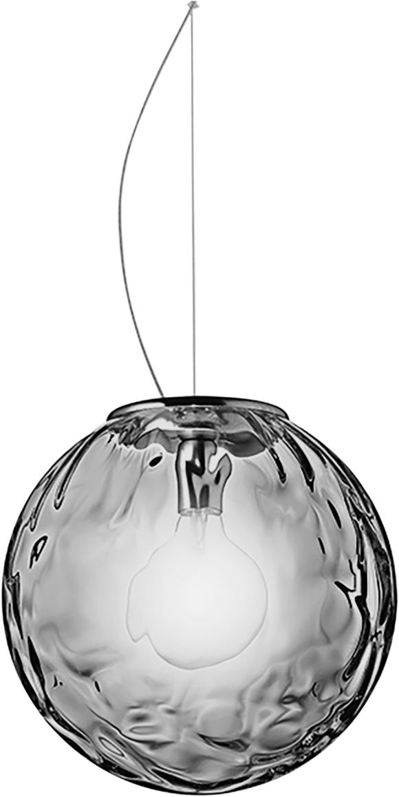 Eurofase Borgo 17 3/4"W Chrome and Smoke Glass Pendant Light
