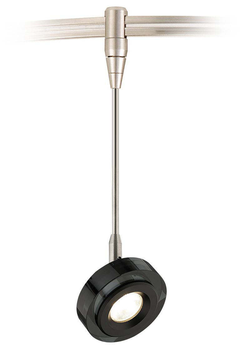 Tech Lighting Brim Black LED Monorail Mini Pendant 9K541 Lamps Plus