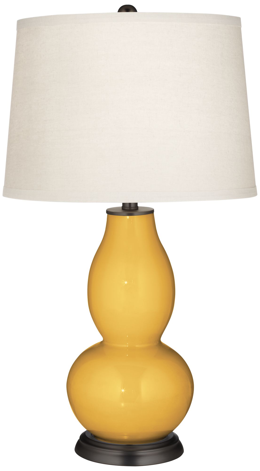 Goldenrod Double Gourd Table Lamp 9K824 Lamps Plus
