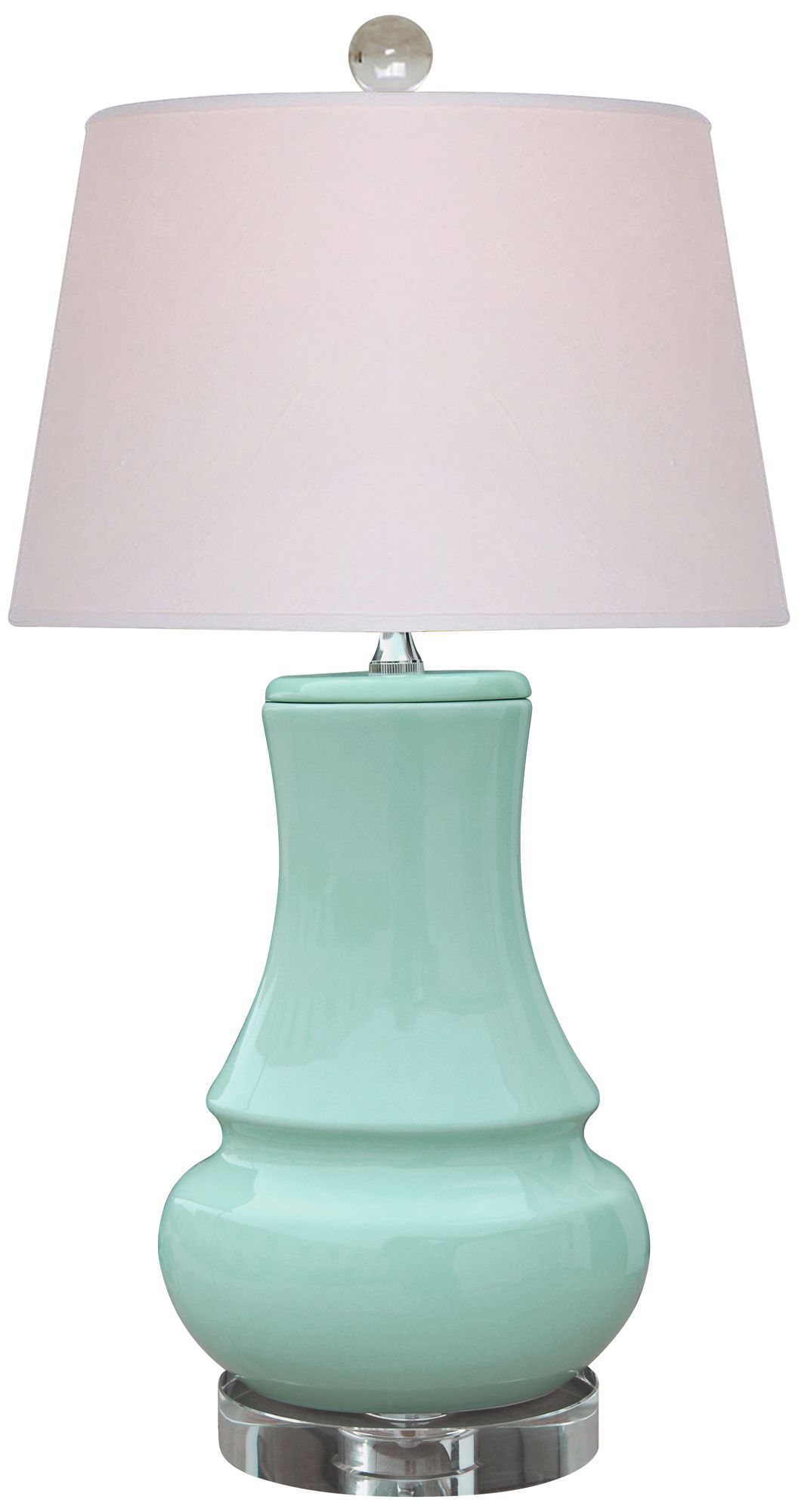 Neauville Spa Blue Porcelain Jar Table Lamp 9M027 Lamps Plus