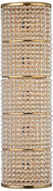 Hudson Valley Sherrill 22 1/2"H Aged Brass Wall Sconce