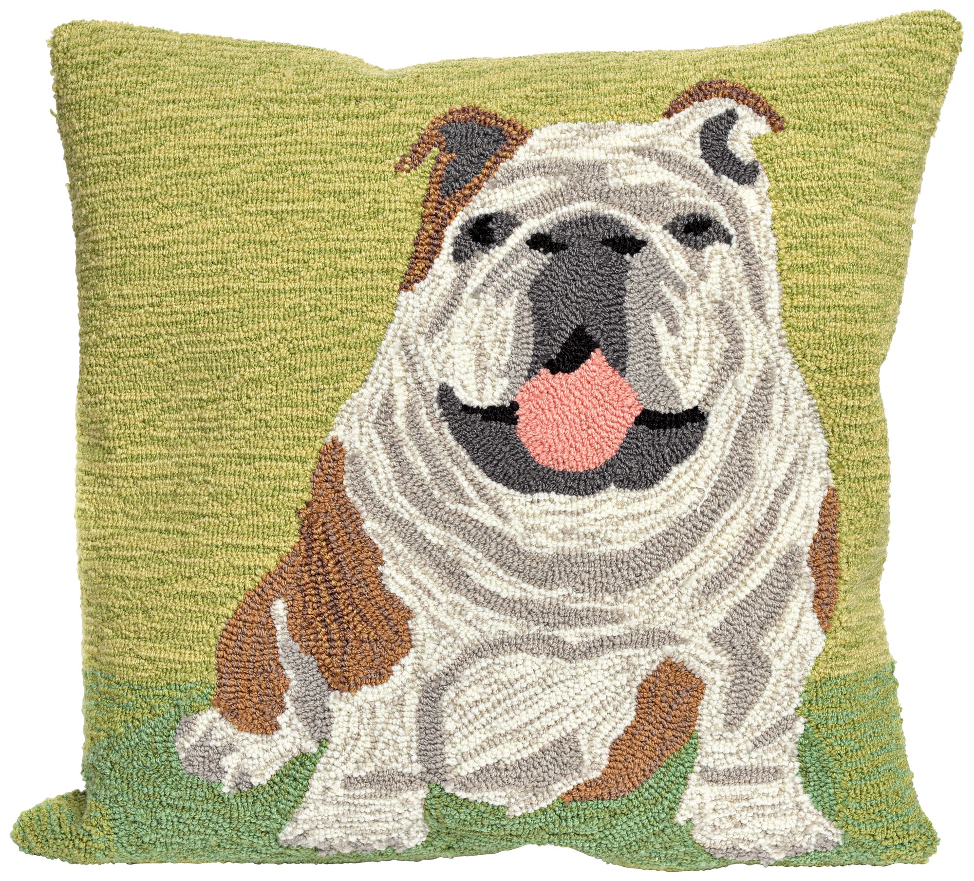 Frontporch Wet Kiss Green 18" Square Indoor-Outdoor Pillow