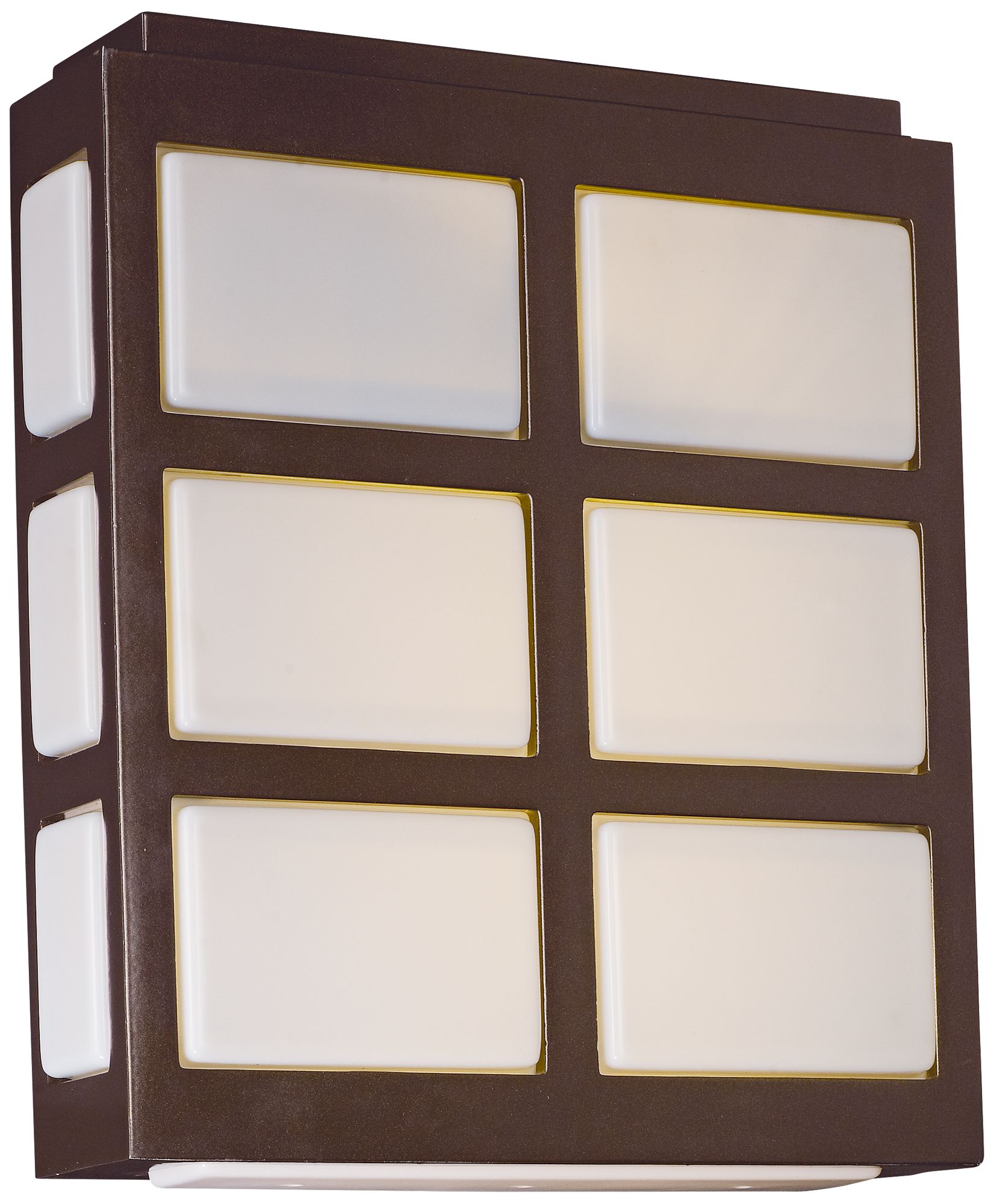 Maxim Packs 10 1/4"H Metallic Bronze LED Outdoor Wall Light