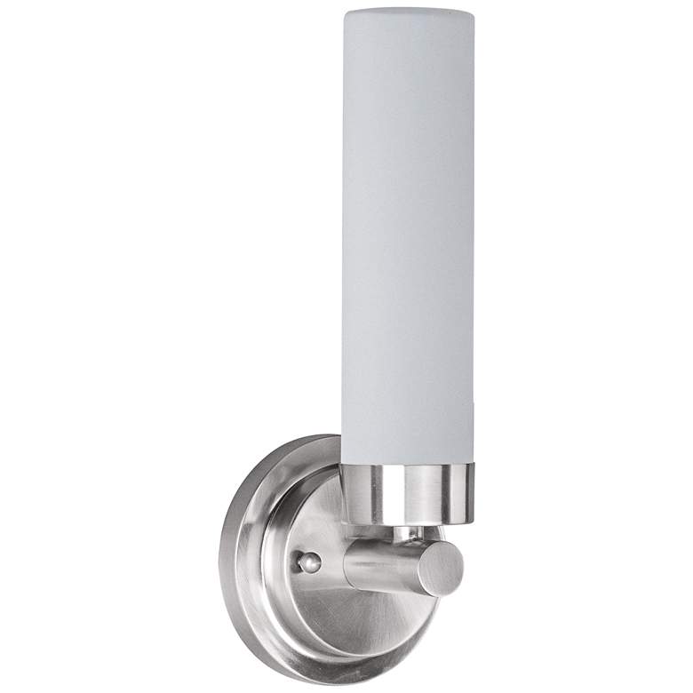 ET2 Cilandro 12 1/4&quot; High Satin Nickel LED Wall Sconce