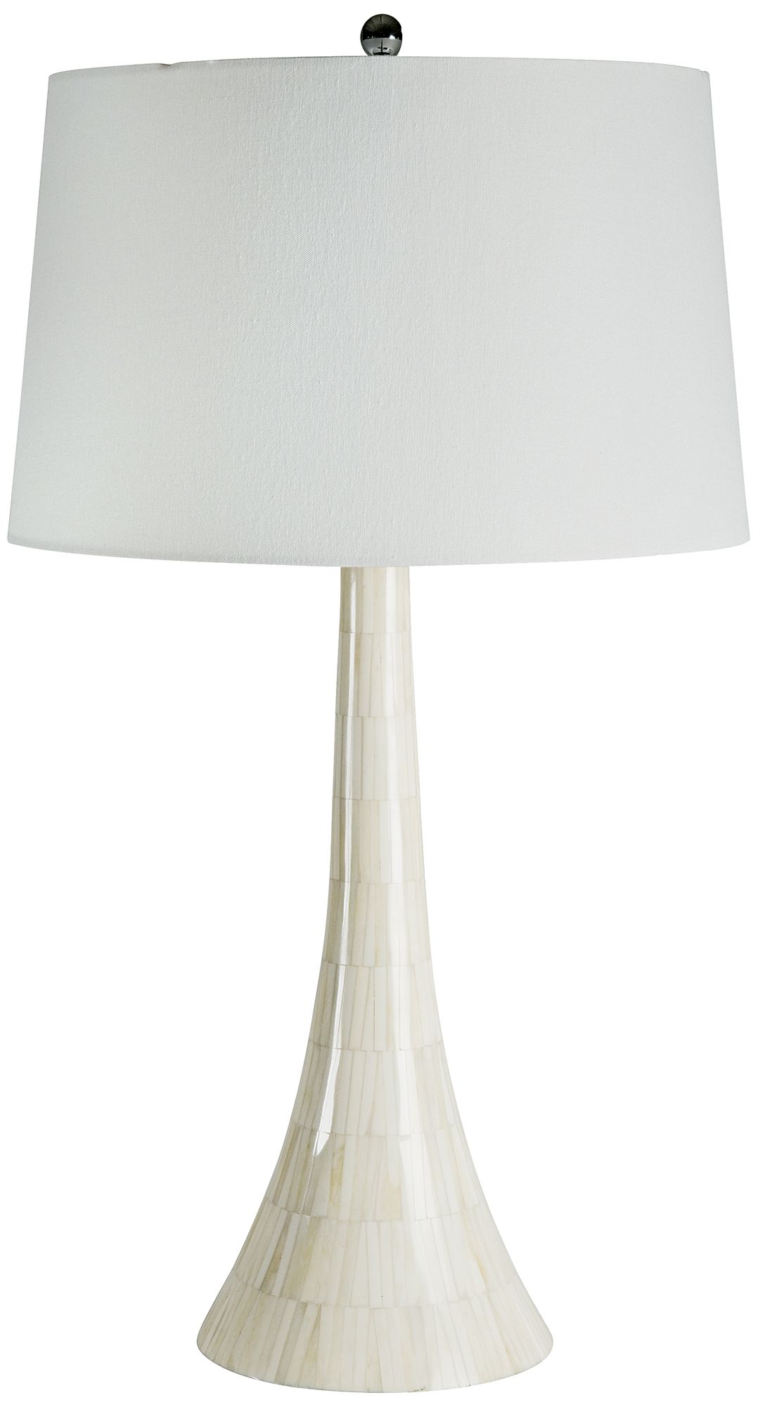 Regina Andrew White Bone Trompette Modern Table Lamp