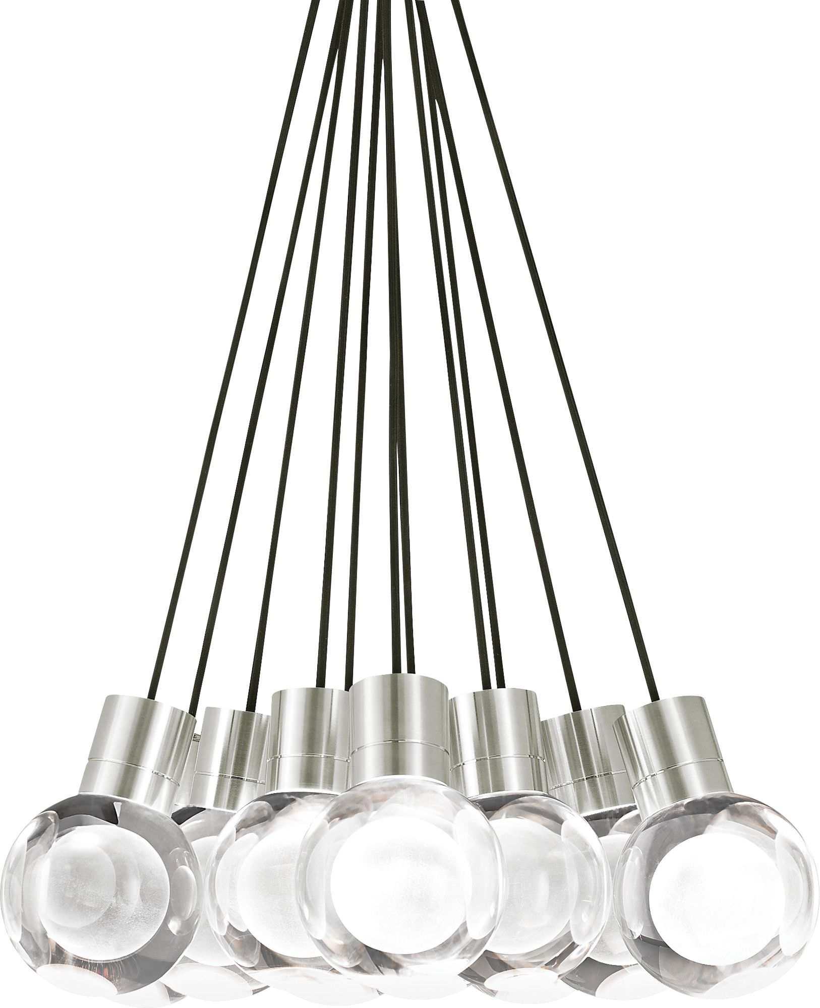 Tech Lighting Mina 20" Wide Satin Nickel Multi-Light Pendant