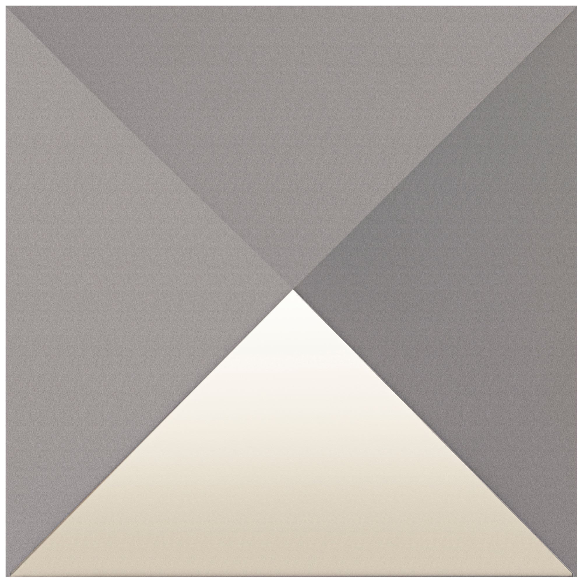 Prism 8" High Textured Gray Outdoor LED Wall Light