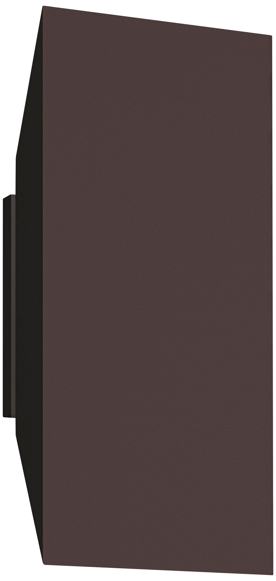 Chamfer 11" High Textured Bronze Outdoor LED Wall Light