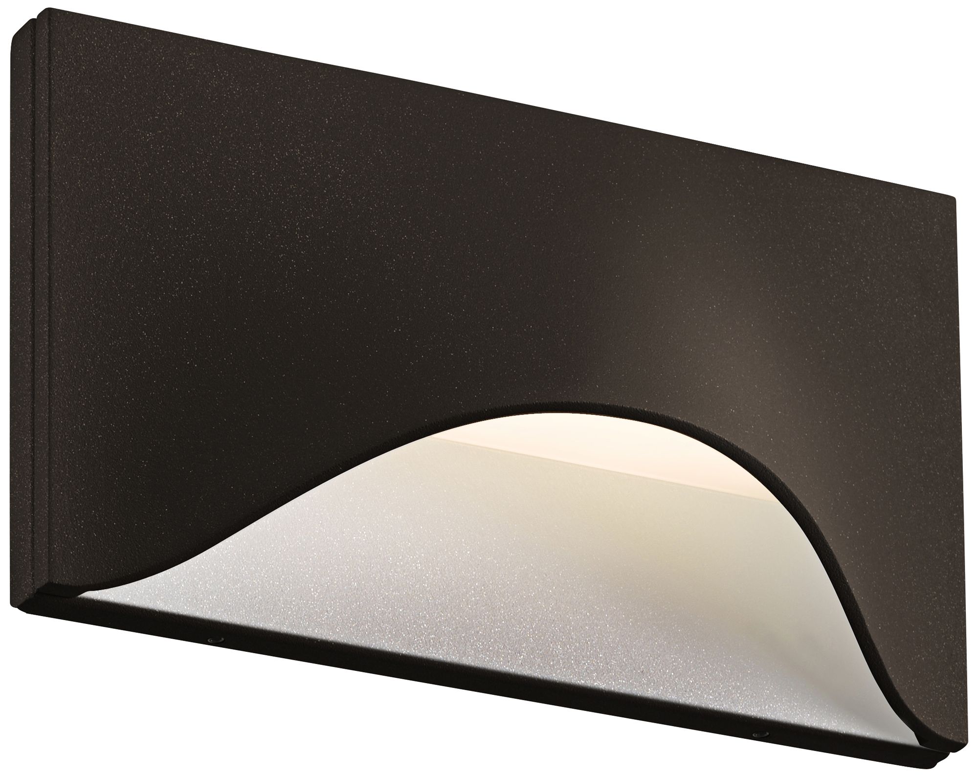 Tides 4 1/2"H Textured Bronze LED Outdoor Wall Light