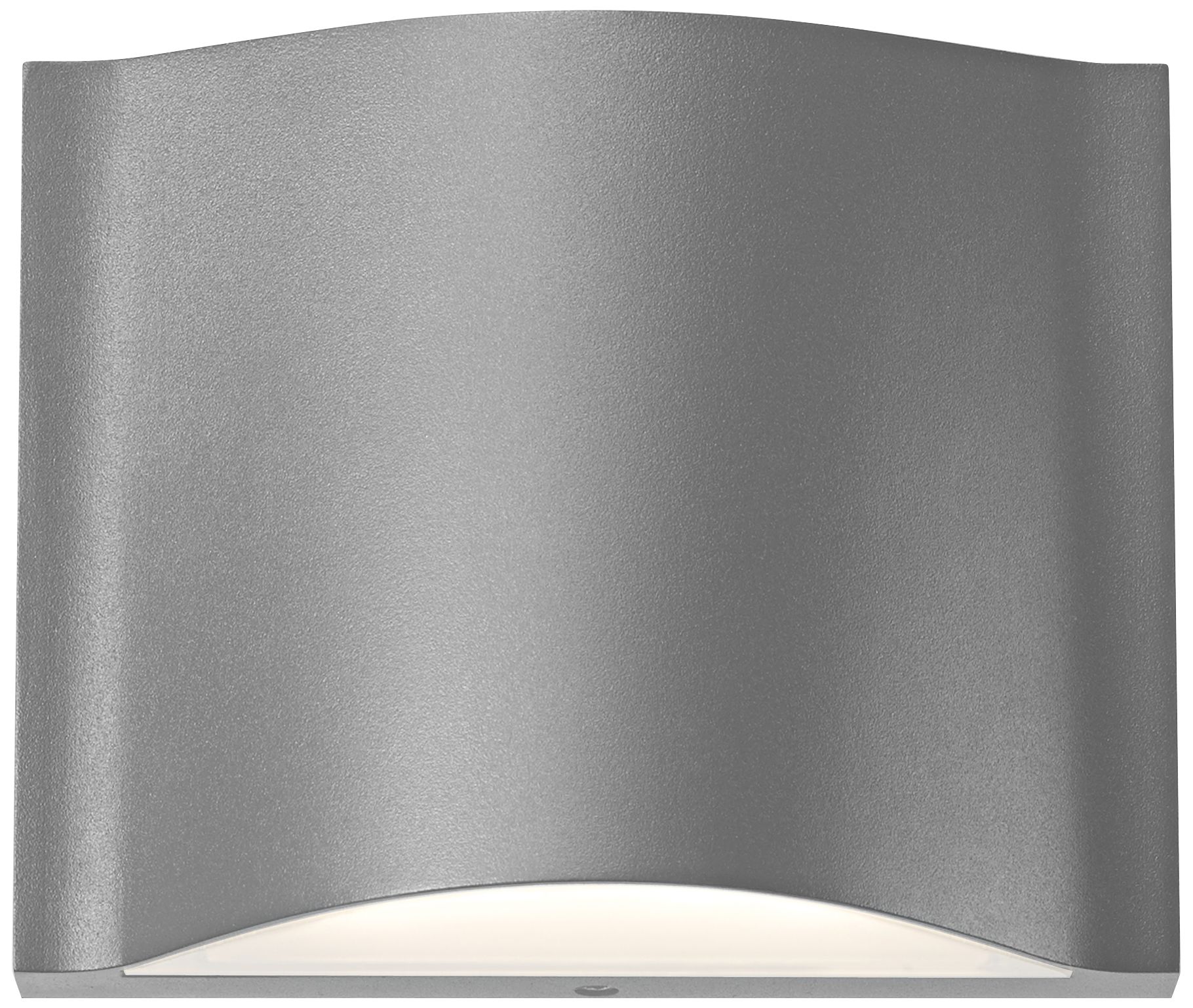 Drift 4 3/4"H Textured Gray Dual LED Outdoor Wall Light