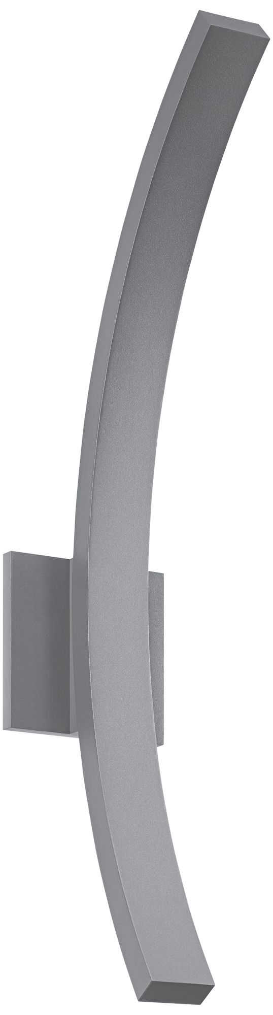 L'Arc Grand 24"H Gray 1580 Lumens LED Outdoor Wall Light